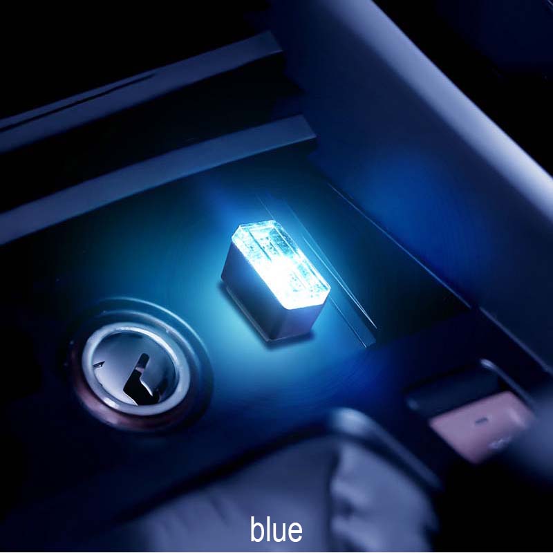 Car USB ambient light LED modification-free decorative lights Inside the foot lights on the car car atmosphere lights