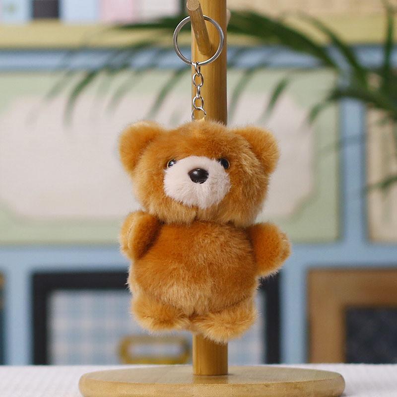 Plush Bear Stuffed Animal For Kids With Pp Cotton Filling And Soft Short Plush Material