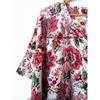 Robe longue d'été en coton à imprimé floral pour femme, tenue de nuit longue et ethnique, style caftan, blanche, CKFTN-SCRN-FULL-BUYIT-066