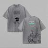 T-shirt Stampata Anime Jujutsu Kaisen Hakari Kinji T-shirt Oversize Lavata Uomo Donna Abbigliamento Manica Corta Poliestere T-shirt Top