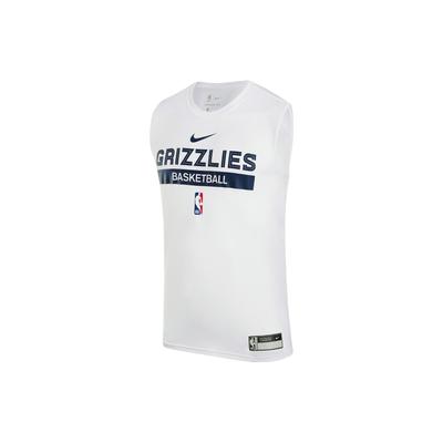 Memphis Grizzlies Dri-Fit NBA Ärmelloses Trainings-T-Shirt Neue Ausgabe Herren Tops Weiß FN5207-100
