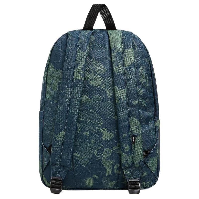 Vans Polyester Backpack Unisex Blue Green Vans VN000H4ZO7P