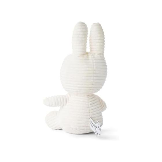BON TON TOYS Miffy de pana 23 cm blanco