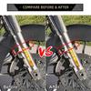 Novos Acessórios para Motocicleta Suporte de Elevação do Para-lama Dianteiro de 21" para Garfo Para Harley Touring Road King 2014-em diante Adaptadores de Reposicionamento