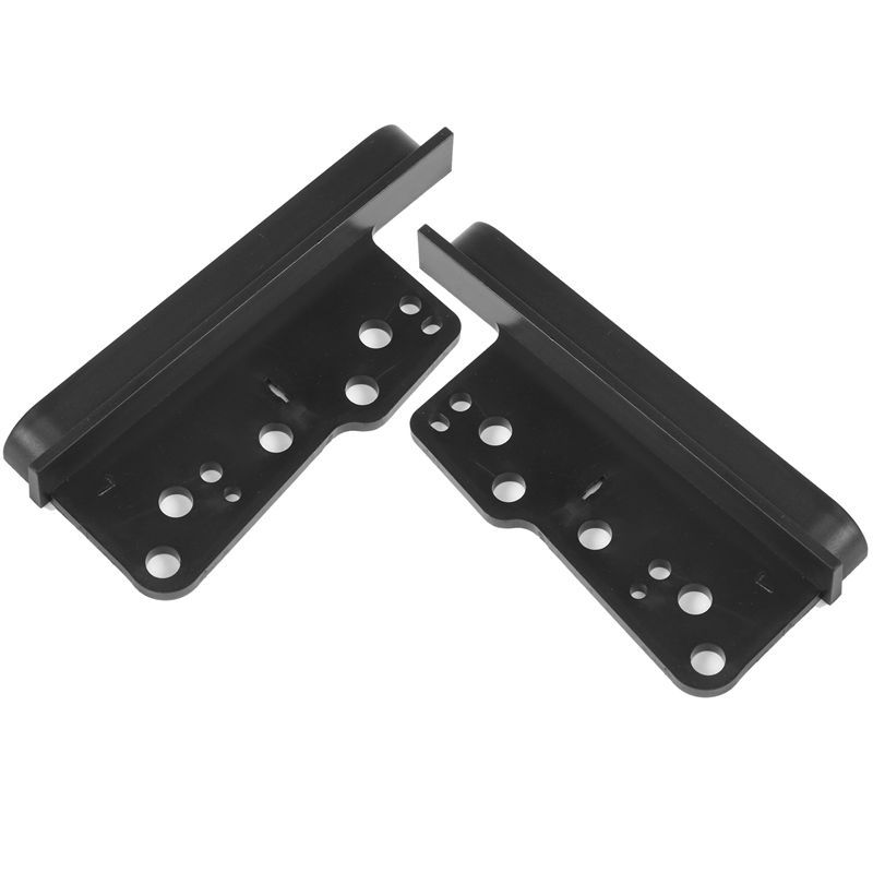 AA92-Fit For Toyota 2 Double Din Fascia Facia Dash Kit Car Stereo Side Trims Brackets