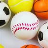 63mm Foam PU Fidget Stress Relief Ball - Fun Soothing Elastic, Tennis/Soccer/Basketball/Baseball Designs for Daily & Outdoor Use
