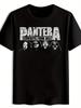 Vintage Rock Band Graphic T-shirt - "Pantera Cowboys from Hell" Design