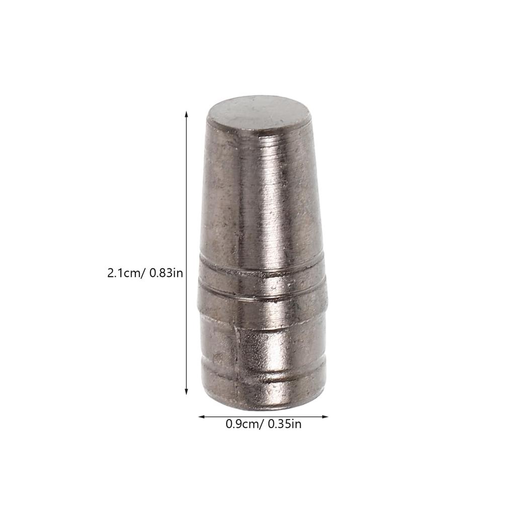 iplusmile 9mm Umbrella Tip Caps for Long Handles and Metal Replacement Umbrella Umbrella Tip Walking Umbrella Repair Silver 2-Piece Poles, Tops, Caps,
