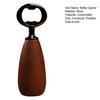 Wooden Handle Bottle Opener Metal Beer Bottle Opener Portable Can Opener for Beer Soda Cider Kitchen Bar Picnic