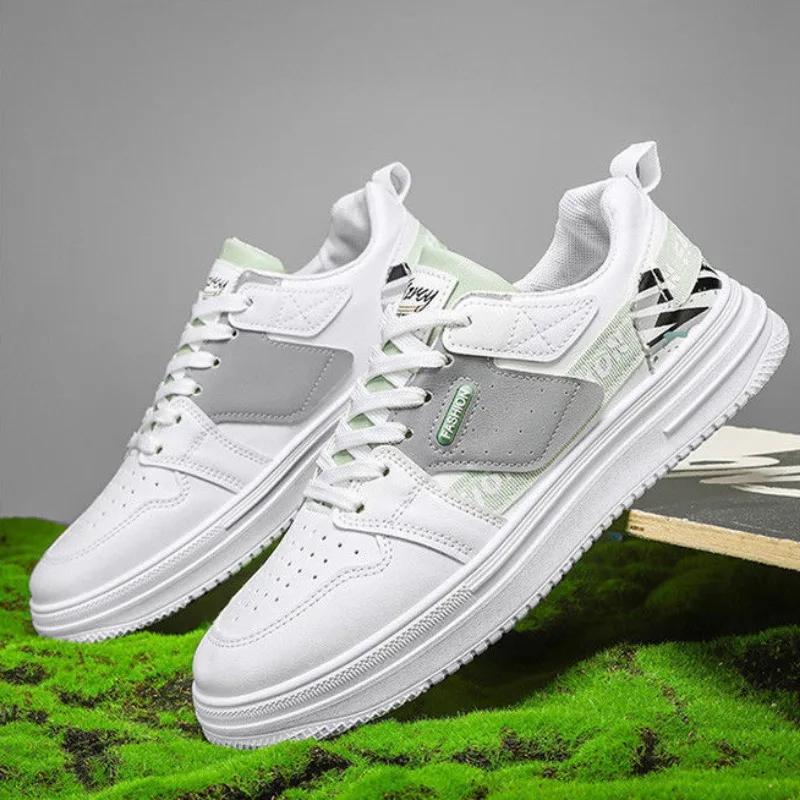 Fashion 2025 Spring and Autumn Hot Selling Men's Casual Fashion Sports Shoes Comfortable Interior Trendy Board Shoes Men's Sports Shoes