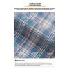 High-quality all-cotton plaid shirt for women, spring and autumn 2026 new fashion women's shirt, thin long-sleeved top