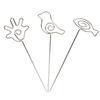 20Pcs Place Card Holder Unique Design  Premium Metal Anti Oxidation Wide Application Name Car