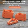 Flower pot bottom pad root breathable flower pot tray chassis Raise flower pot foot pad Movable bottom bracket Triangle bracket