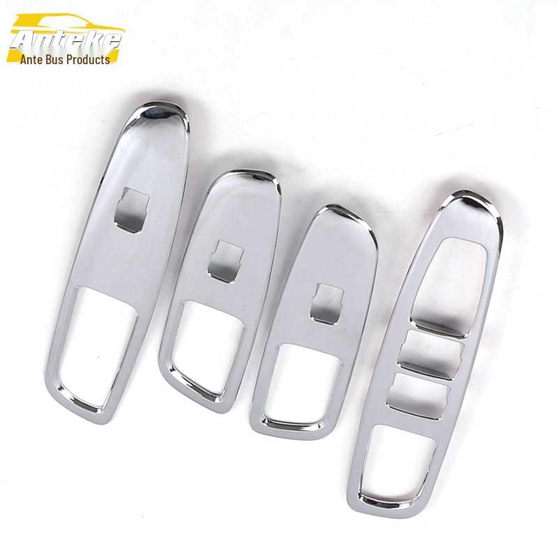 Ankai K4 Glass Switch Decorative Frame & Window Armrest Button Sticker for Car Accessories