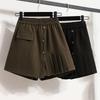 Shorts Women Versatile Cotton Solid Color Elastic Loose Casual Large Size Short Skirts Pants