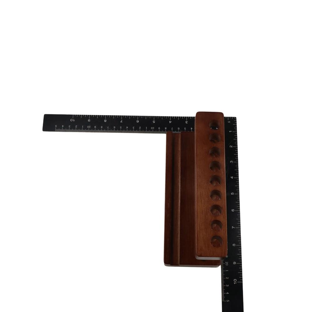 9/15 Slots Walnut Pens Holder Creative Brush Display Case Makeup Brush Holder  Office/School