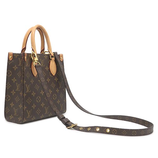 Louis Vuitton M46265 Monogram Sac Plat BB2WAY Bag Monogram Canvas Array