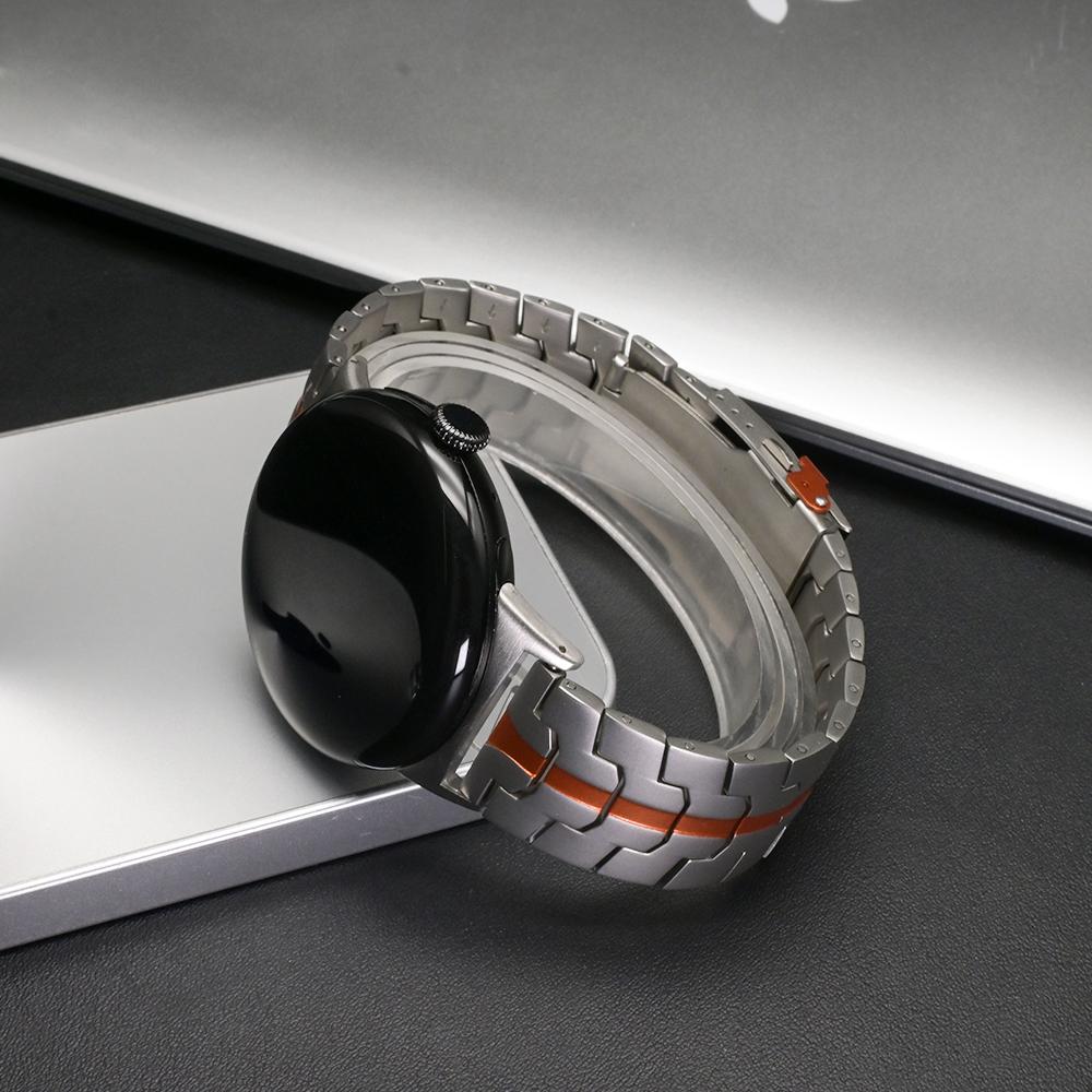 Stainless Steel Watchband for Google Pixel Watch 4 3 45mm Luxury Strap for GOOGLE PIXEL WATCH 3 4 45MM Accessories Wrist Band