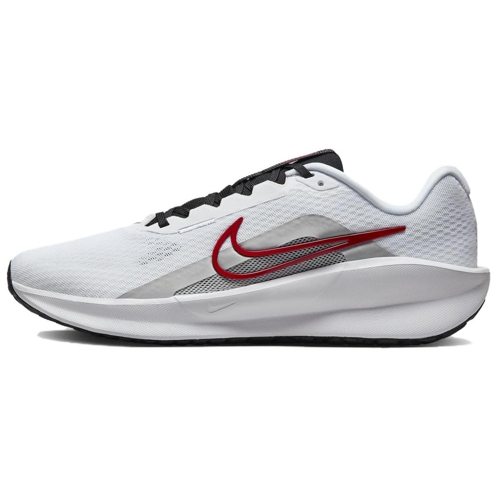 Nike Downshifter 13 White Fire Red Men Sneakers Light-Smoke-Grey Black FD6454-104