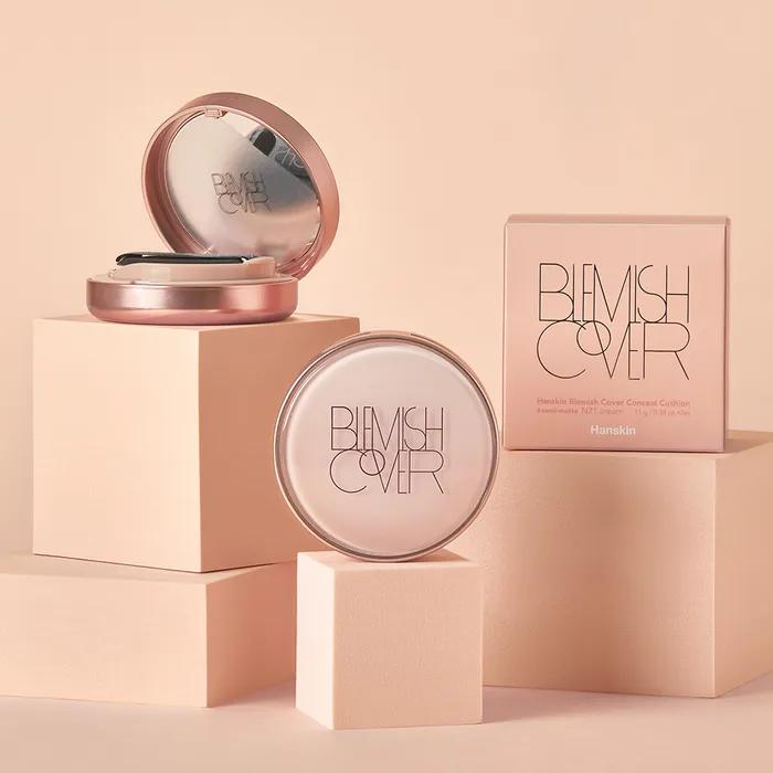 Blemish Cover Concealer Cushion Semi-Matte Main Product 11g + Refill 11g (N21/N23)