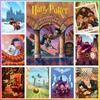 Harry Potter Cartoon Mosaic Art Stitch 5d Diamond Painting Magic School Canvas Creation Puzzle Artificial New 2026 Couples