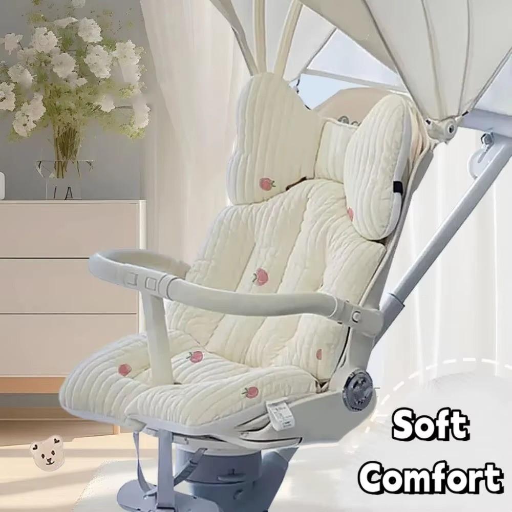 Perna pentru Cărucior Bebeluș Față-verso Respirabilă Perna pentru Scaun Auto Bebeluș Accesorii Cărucior Bebeluș