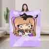 Lyna Vallejos Warm Soft Blanket Camping Plush Throw Blanket Funny Couch Chair Flannel Bedspread Sofa Bed Cover