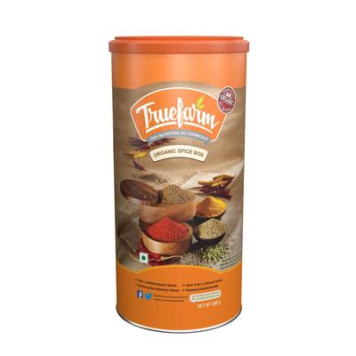 Set di spezie (900 g), Scatola Spezie Biologica, Truefarm