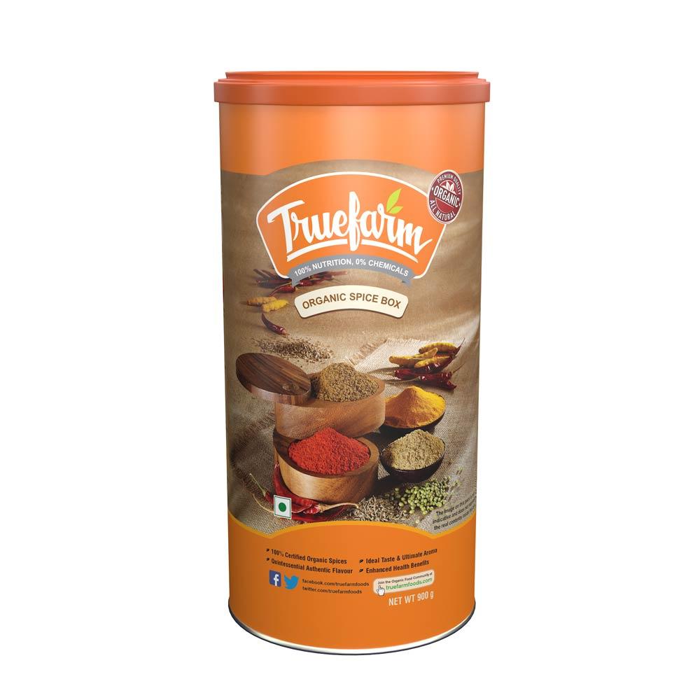 

Набор специй (900 г), Organic Spice Box, Truefarm