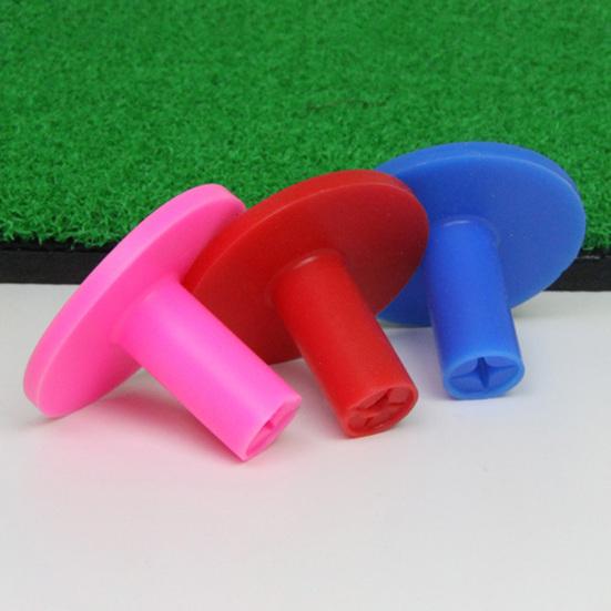 38mm Reusable Golf Ball Tee Special Opening Design Corrosion-resistant Long Service Life Golf