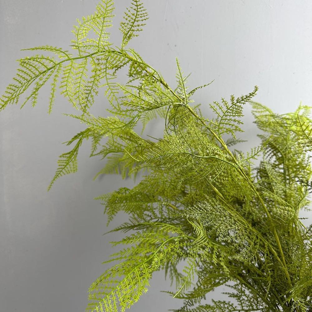Large Artificial Fern Plant Branches Realistic Handmade Boston Fern Leaves Real Touch Elegant Fake Plants Wedding Decor