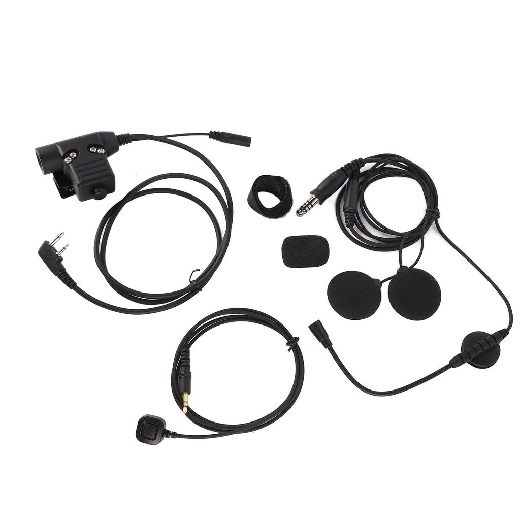 U94 PTT Adapter Excellent Sound Quality Signal Stability Comfortable Motorcycle Headset Kit for