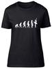Evolution of Ballet Womens Ladies Fitted Tee T-Shirt