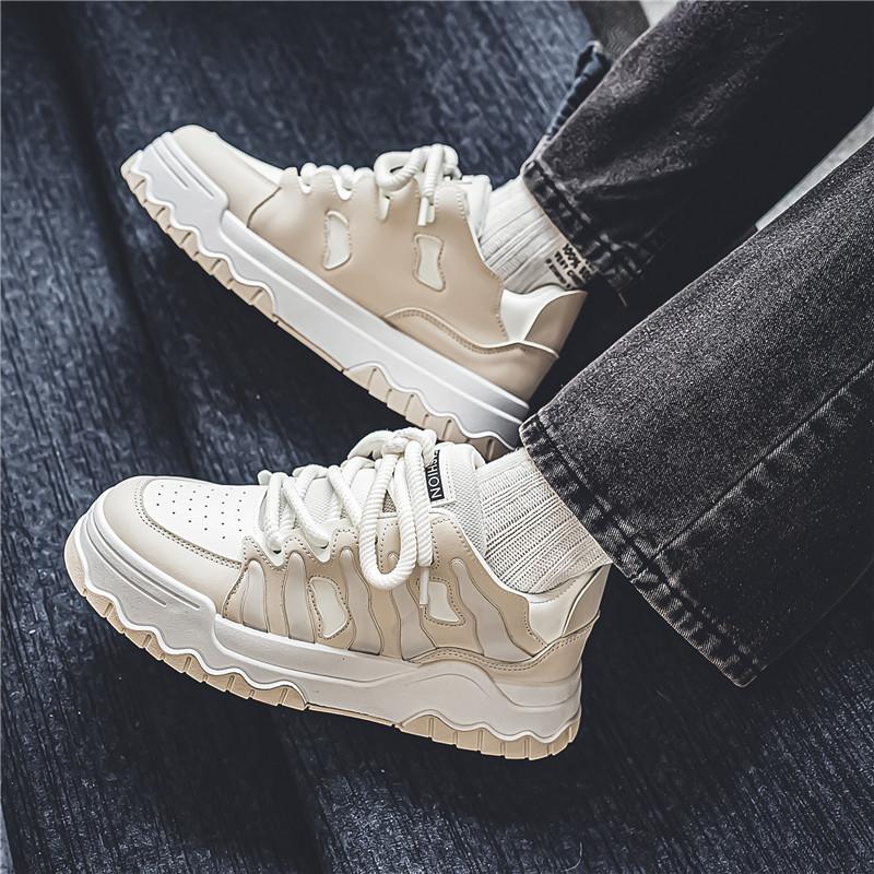 39-45 Fashion White Classic Sneakers Men Shoes Tenis Masculino Platform Board Shoes for Boy Luxus Designer Shoes Free Shipping
