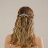 Braut Haarschmuck Kamm weiblich Nische Hochzeitskleid Accessoires ins vielseitig hochwertiger Haarschmuck Zirkon Blume Haarkamm