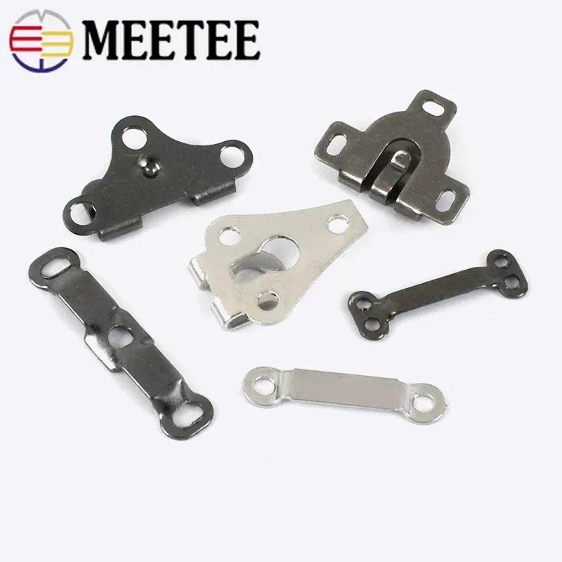 20-100Sets Metal Garment Hook Pant Trousers Button Suit Coat Adjuster Buckle Women Skirt Invisible Clasp DIY Sewing Accessorie