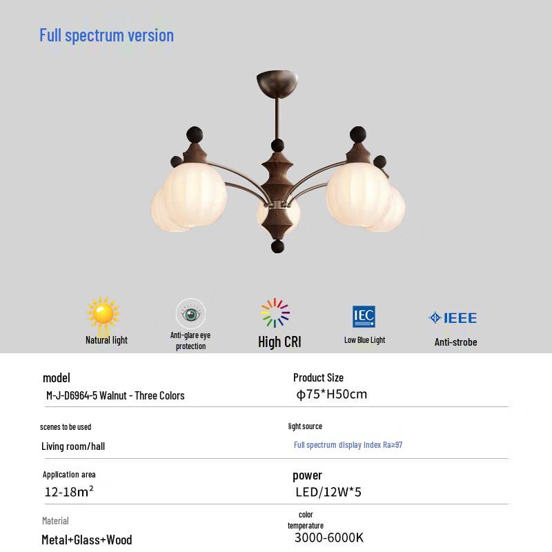 Dream Bubble Vintage Chinese Style Chandelier