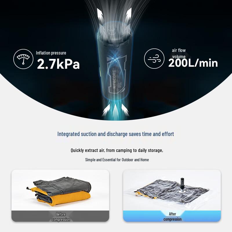 Nitecore AP05C Ultralight Portable Mini Air Pump