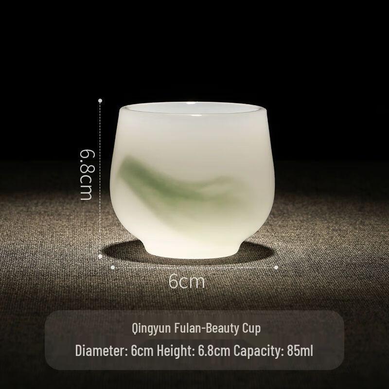 

Exquisite Jade Glaze Ceramic Master Tea Cup