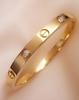 18K Gold Plated Stainless Steel Openable Crystal Bracelet | Latest Stylish Cuff Bangle For Women's & Girls