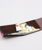 Matt [Claasic] Adobang Cowhide Buckle Wallet Two-Tone Brown