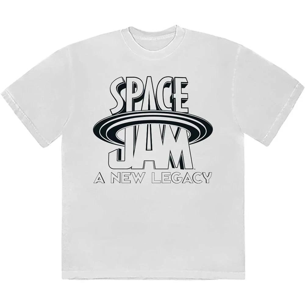 Space Jam T-Shirt: Space Jam 2 B&W Logo OFFICIAL NEW 2XL
