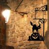 Waterproof Ghost Pendant Vintage Witch Silhouette Mysterious Halloween Decoration  Courtyard