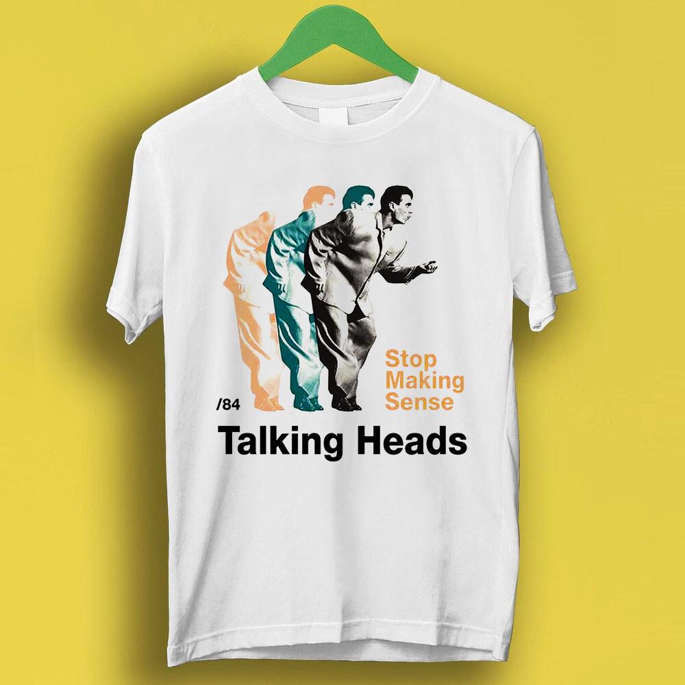 

Talking Heads Stop Making Sense Punk Rock Music Retro Cool Tee T Shirt P7096 Unisex T-Shirt XL