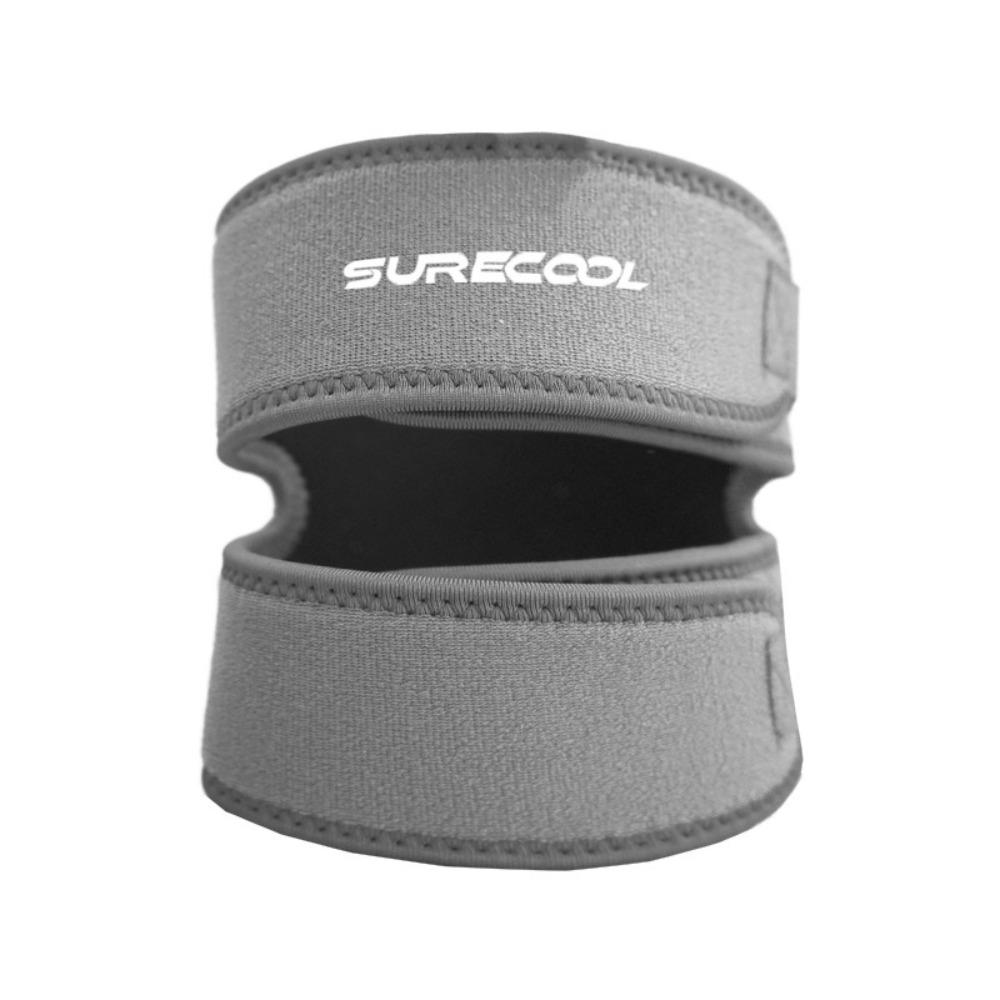 

Kneepad Safety Patella Knee Support Adjustable Knee Wrap Band Sports Knee Braces Running Gym серый