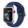 Cinturino in Silicone per Apple Watch Band 45mm 44mm 41mm 42mm 46mm Ultra 2 49mm Sportivo Traspirante Cinturino iWatch 10 9 8 7 6 5 4 SE Correa