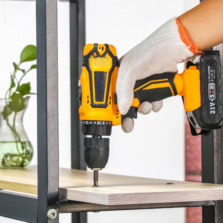 HILDA Multi-Function Rechargeable Lithium Electric Hand Drill/Screwdriver for Household Use