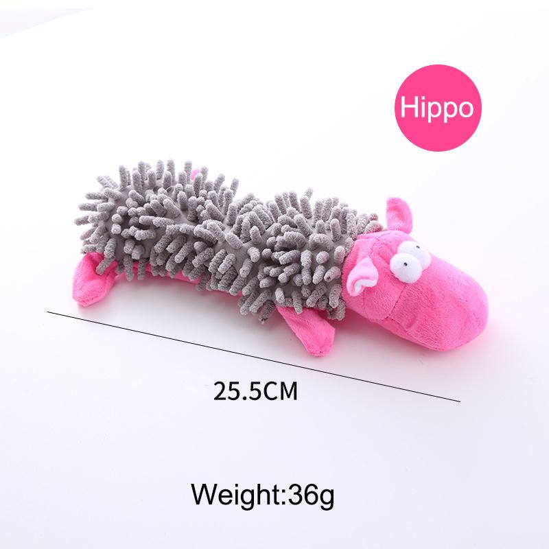 

Пищащая плюшевая игрушка для жевания для домашних животных, чистка зубов и жевательная игрушка для собак, товары для животных