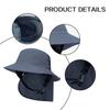 Breathable Surfing Backet Hat Wide-brimmed Fisherman Cap Summer Beach Ladies Sun Hat  Water Sport