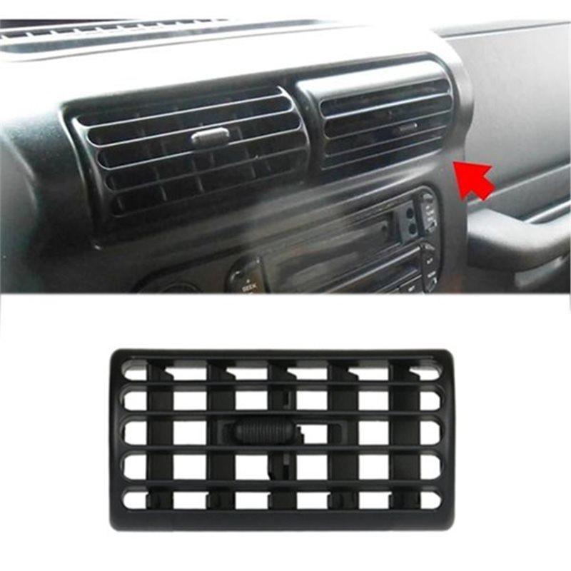 Console Central Grill Dash AC Air Conditioner Vent Grille For Jeep Cherokee 1997-2001 For Jeep Wrangler TJ 1997-2006 5FS10LAZAB